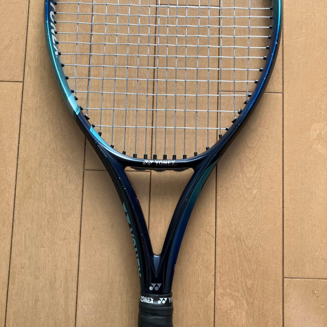 名器YONEX EZONE100 G1 （ガット張りグリップ巻き済み）