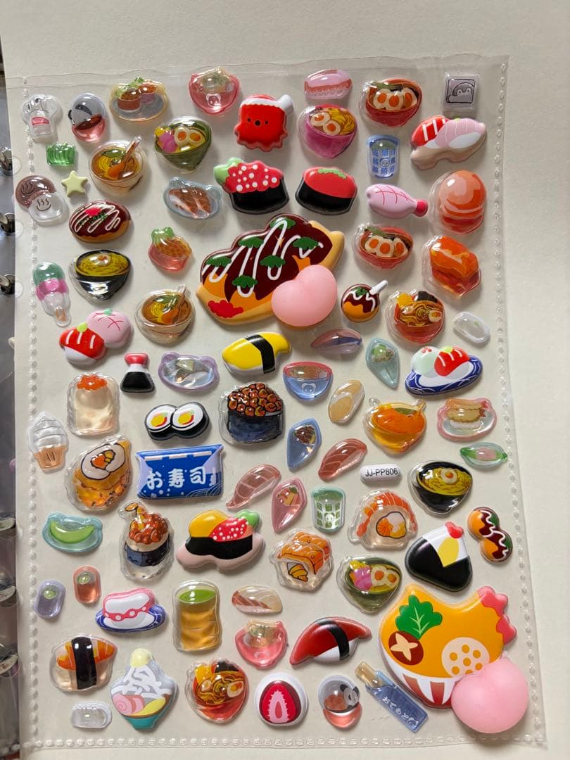 :*)様 シール帳　完成品　A5 シール　セット