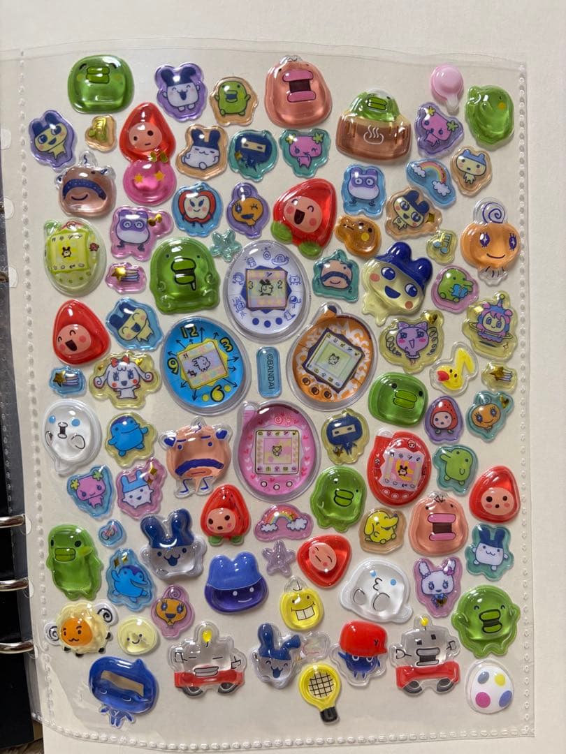 :*)様 シール帳　完成品　A5 シール　セット