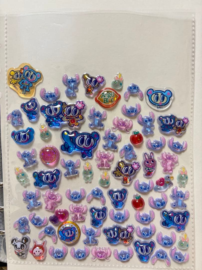 :*)様 シール帳　完成品　A5 シール　セット