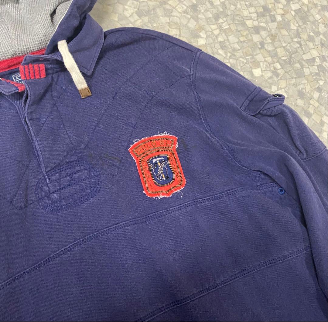 90s- Ralph Lauren Rugger Foodie ラガー パーカー