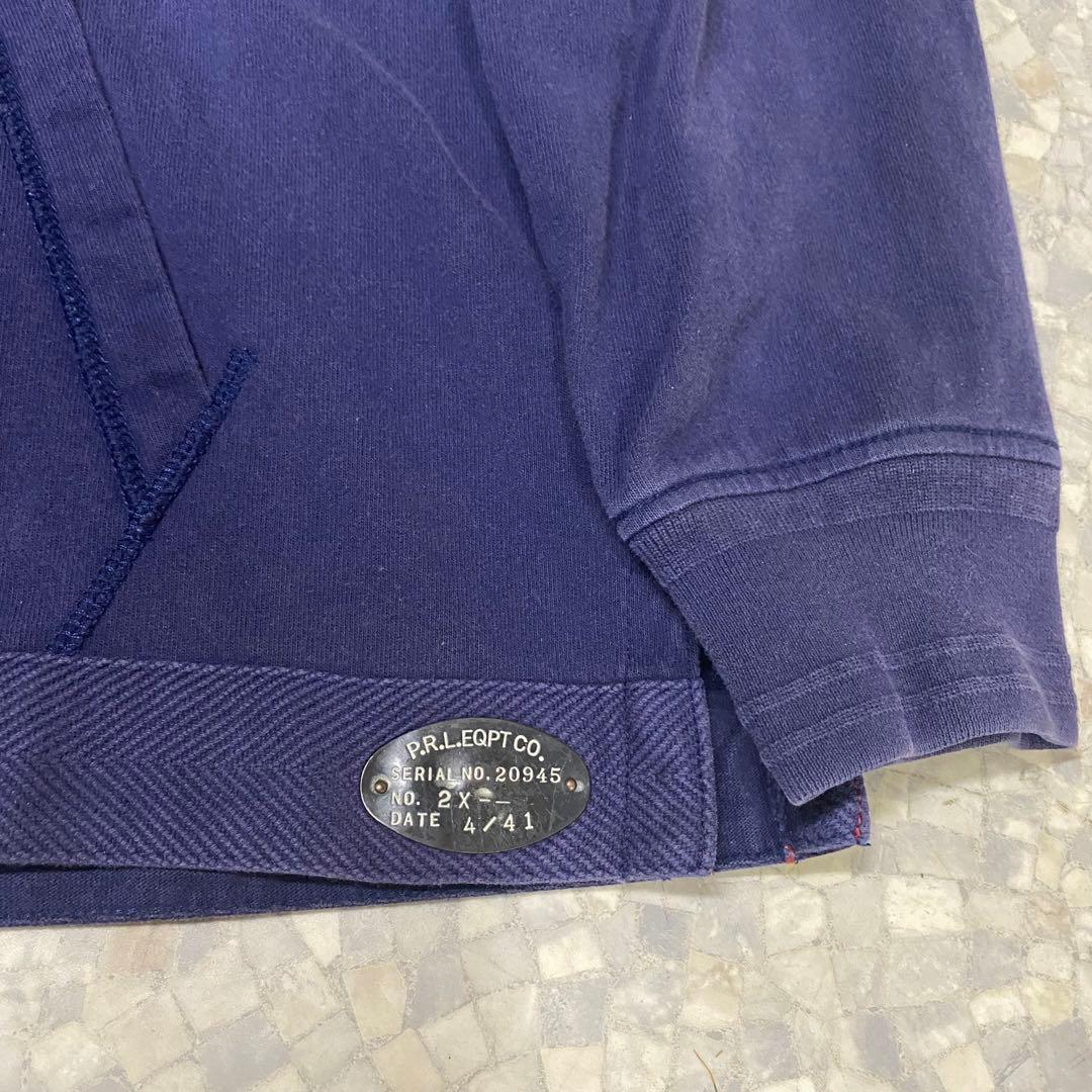 90s- Ralph Lauren Rugger Foodie ラガー パーカー