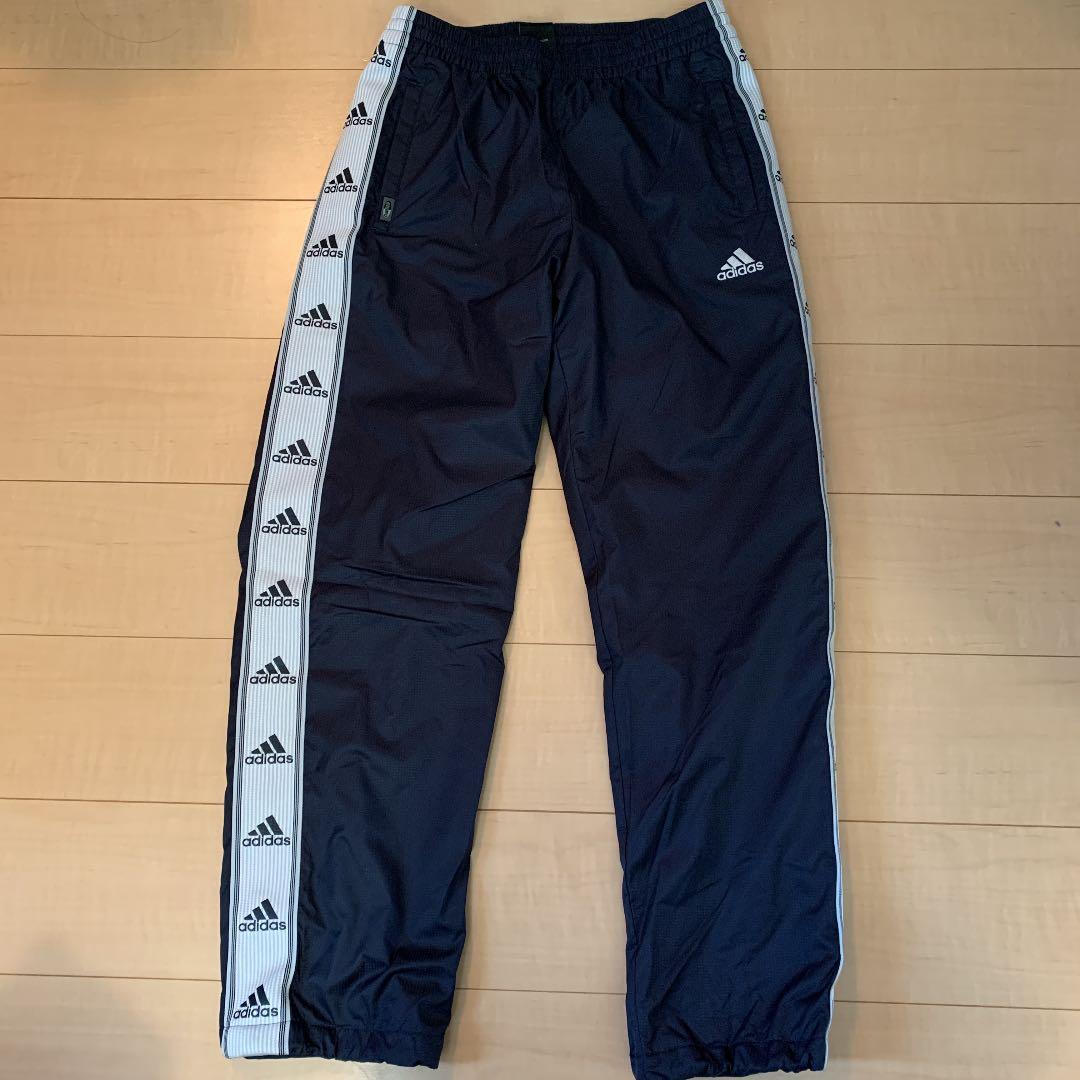 adidas アディダス　ウィンドブレーカー　テープライン
