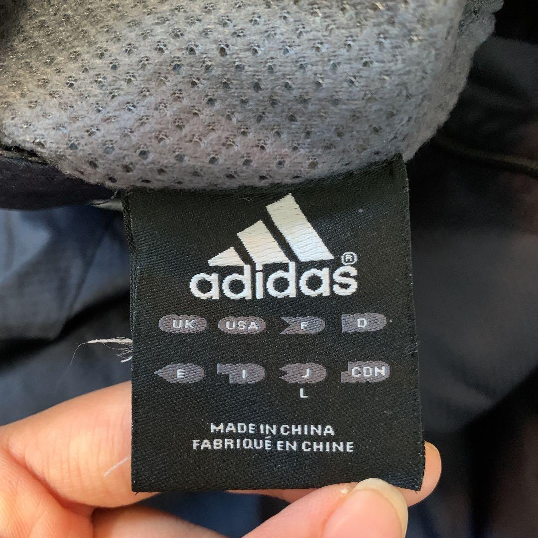 adidas アディダス　ウィンドブレーカー　テープライン