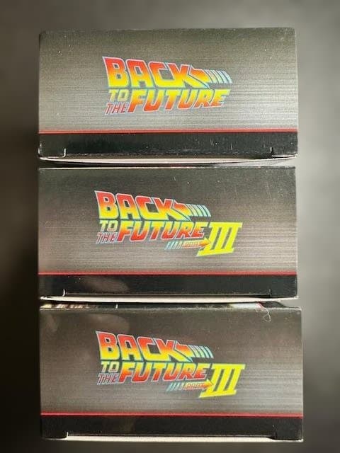 【未開封トミカプレミアム】バック・トゥ・ザ・フューチャー デロリアン 3種セット