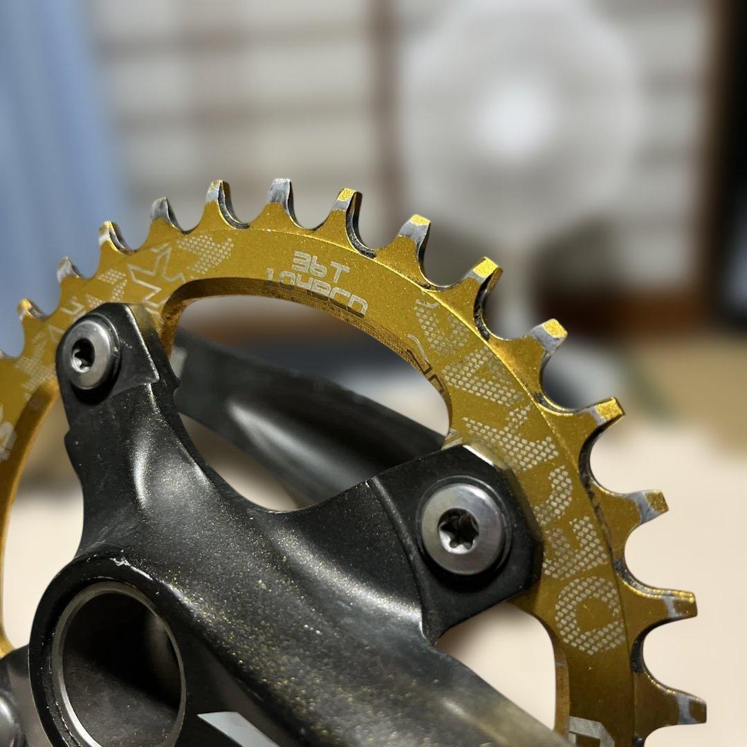 SHIMANO Zee FC-M645 165mm クランクセット