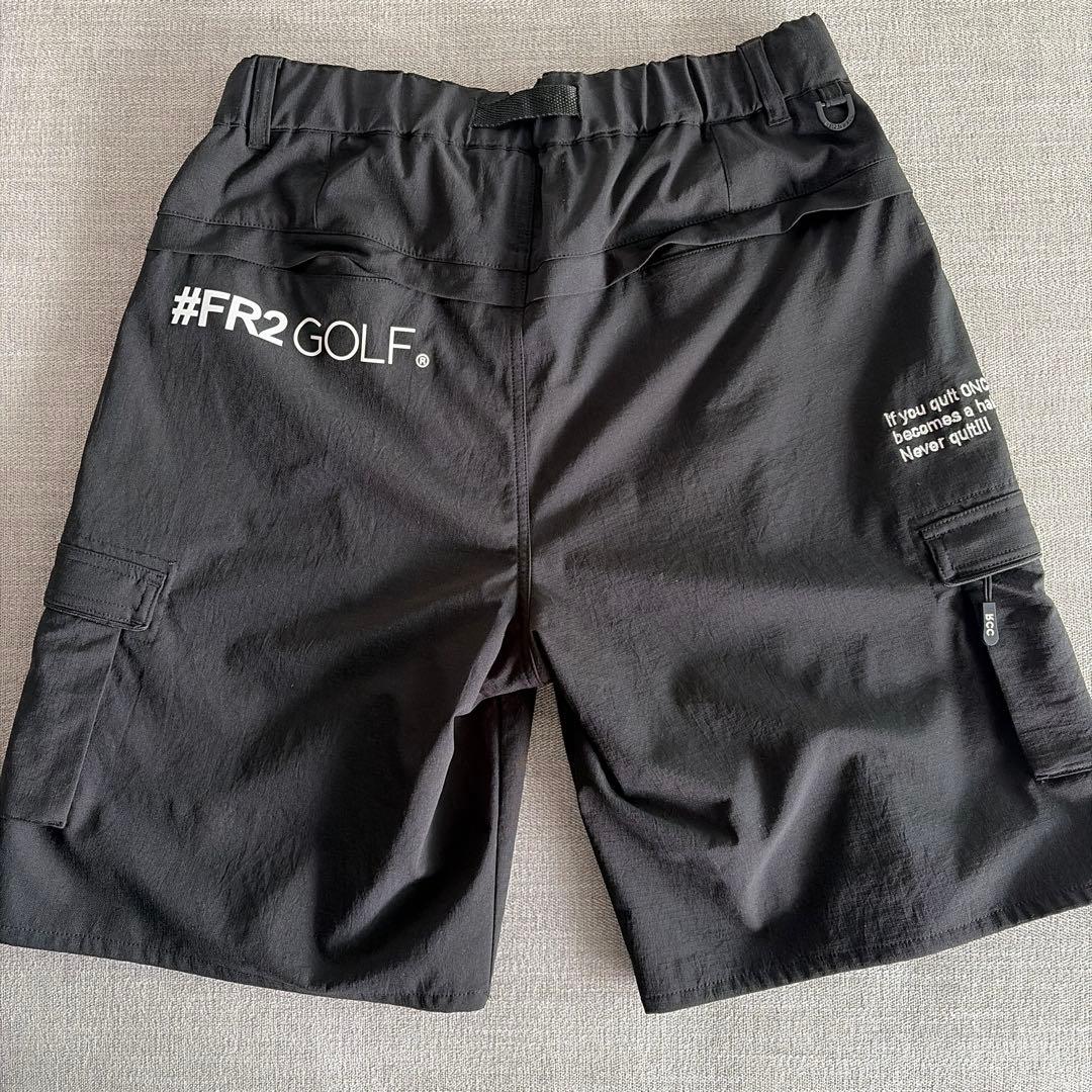 #FR2GOLF ブラック ジレ・ハーフパンツ