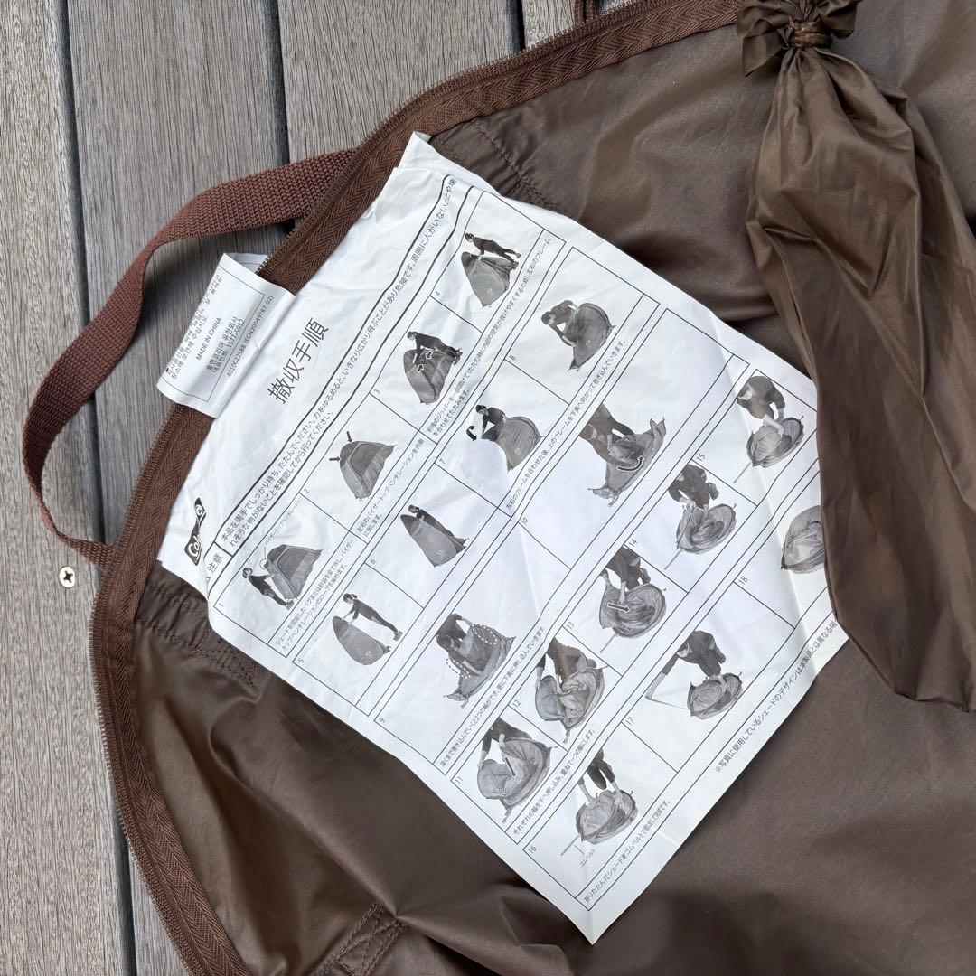 Coleman クイックアップIGシェード　B&Y ユナイテッドアローズ 別注