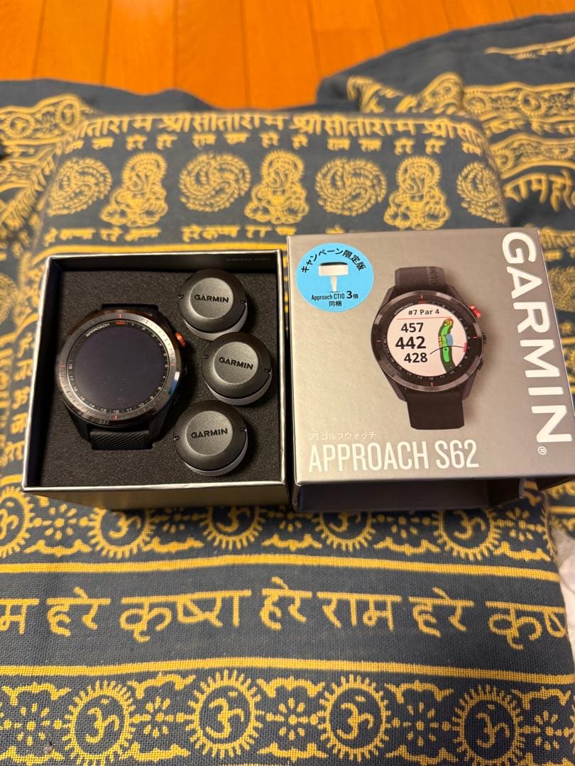 GARMIN approach S62 ゴルフウォッチ　CT10 3個付