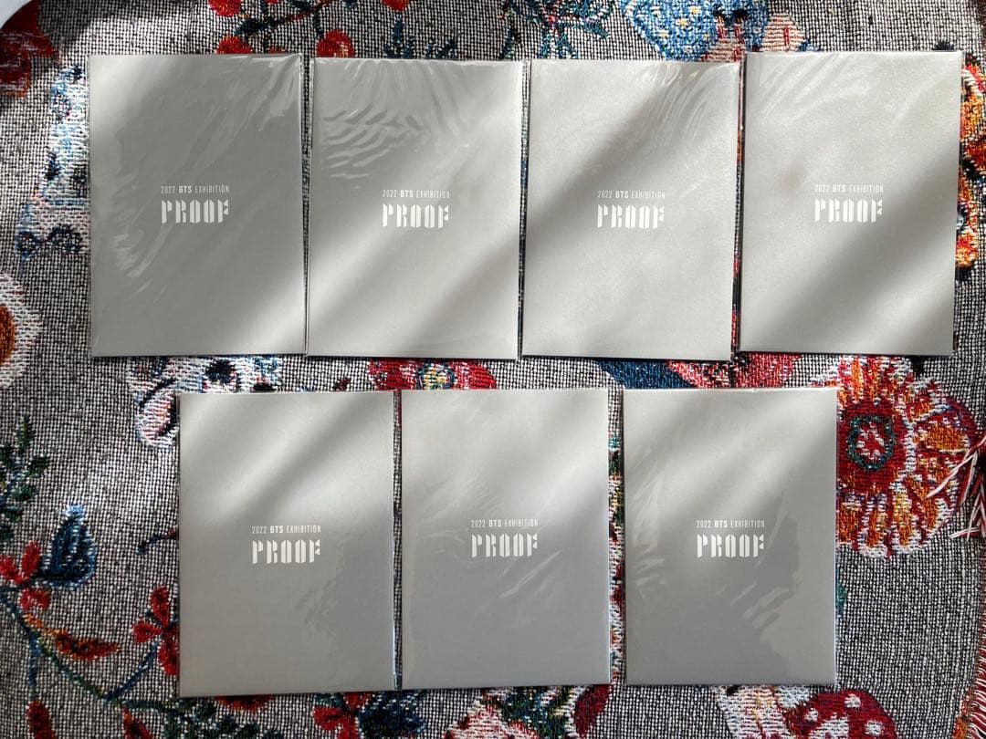 BTS 2022年PROOF展 レンチキュラーカードセット7枚セット