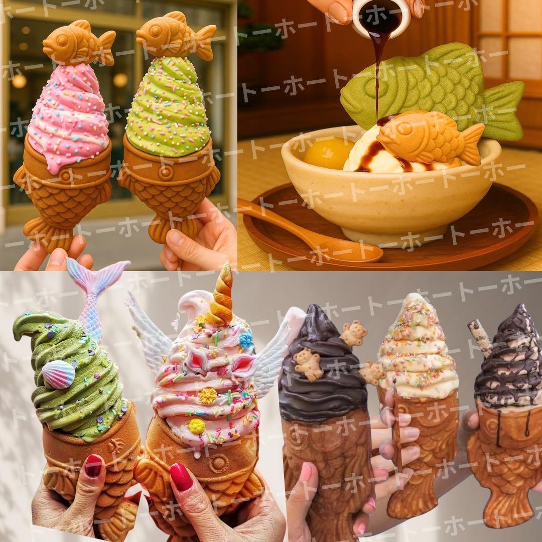【2月中のみ割引・送料無料】ミニたい焼き　鉄板　ベビーカステラ プロパンガス