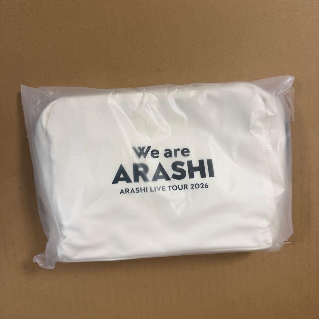 We are ARASHI ポーチ ARASHI LIVE TOUR 2026