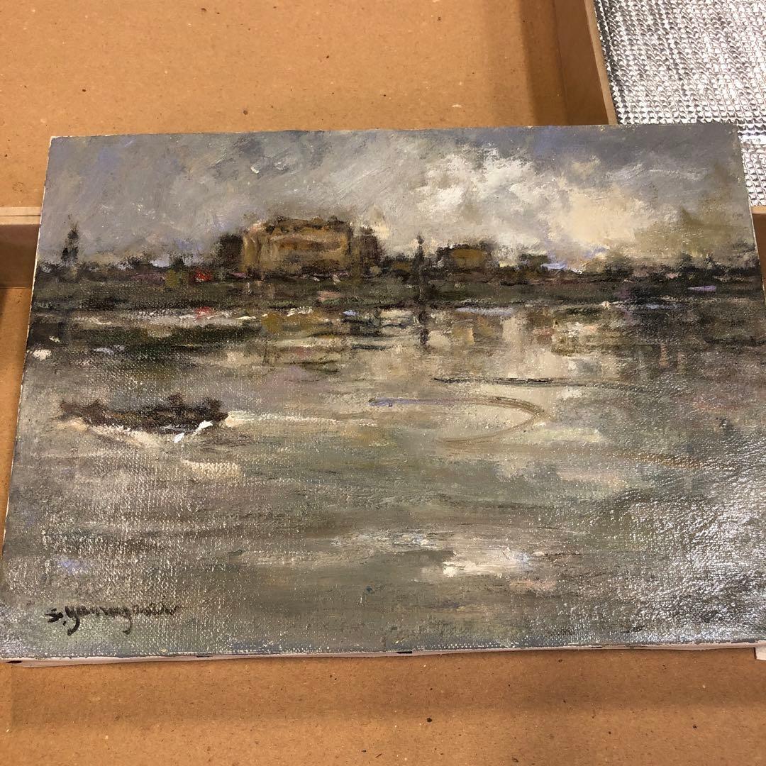 山崎翠祥　　油彩画
