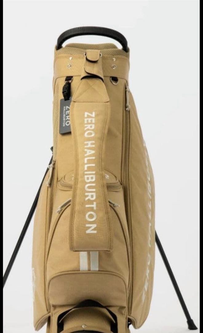 ZERO HALLIBURTON スタンドバッグ ベージュ