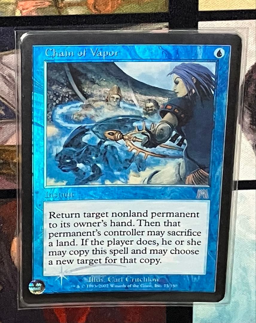 MTG 蒸気の連鎖　英語　foil 1枚　オンスロート