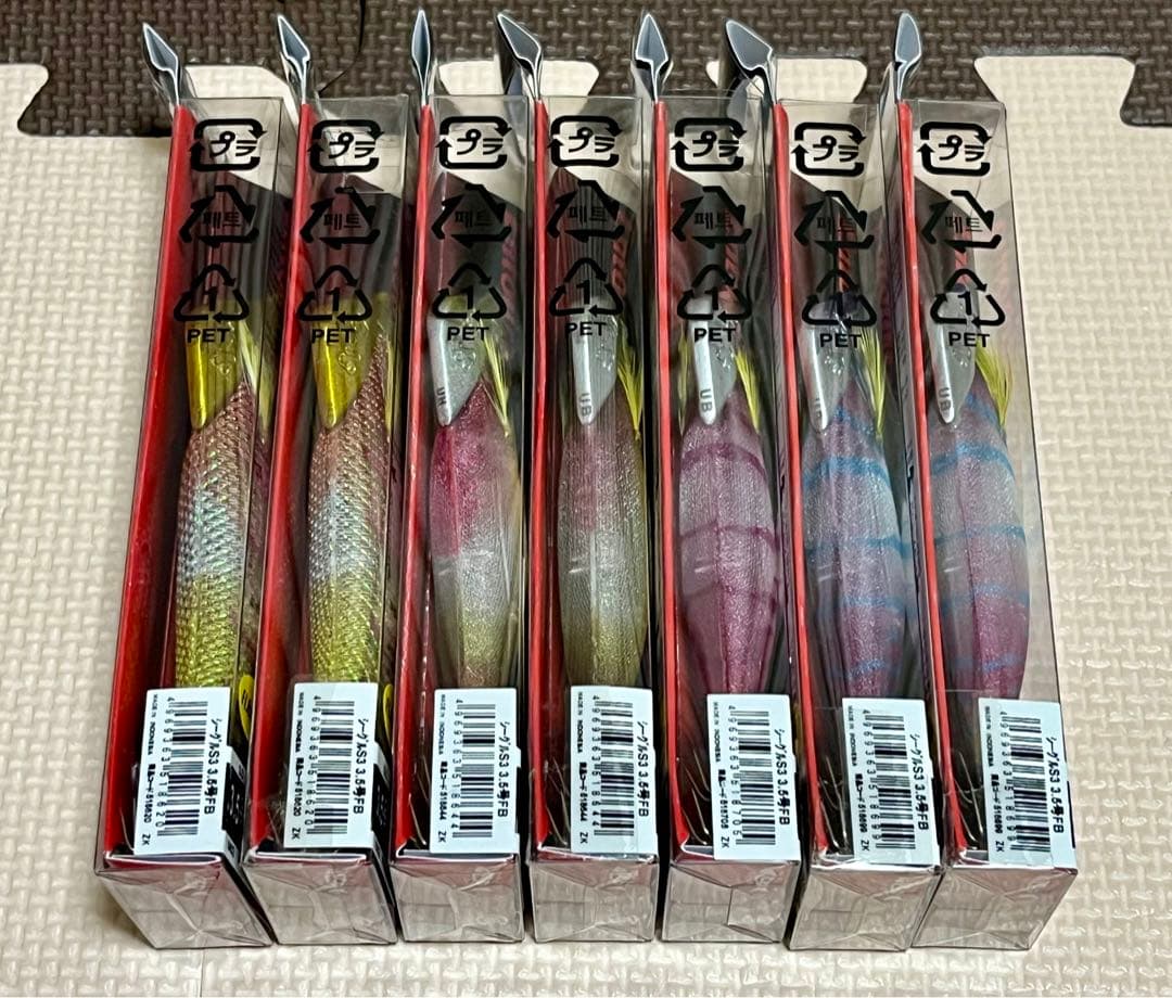 ★新品★セフィア アントラージュ シーグル S3 43g 3.5号 7個セット