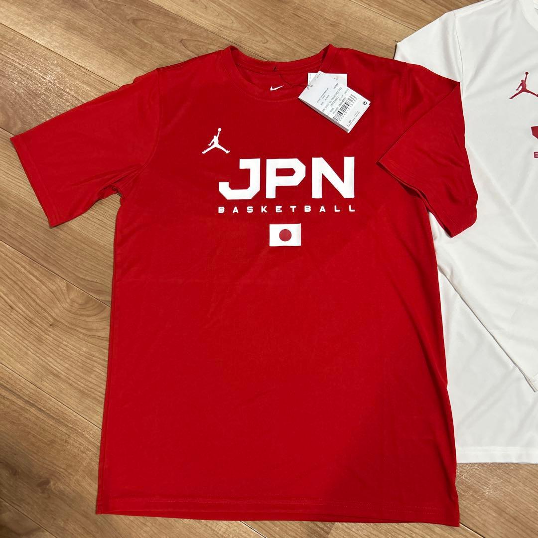 ジョーダン　JORDAN バスケ 日本代表 Tシャツ ジュニア 長袖 半袖　２枚