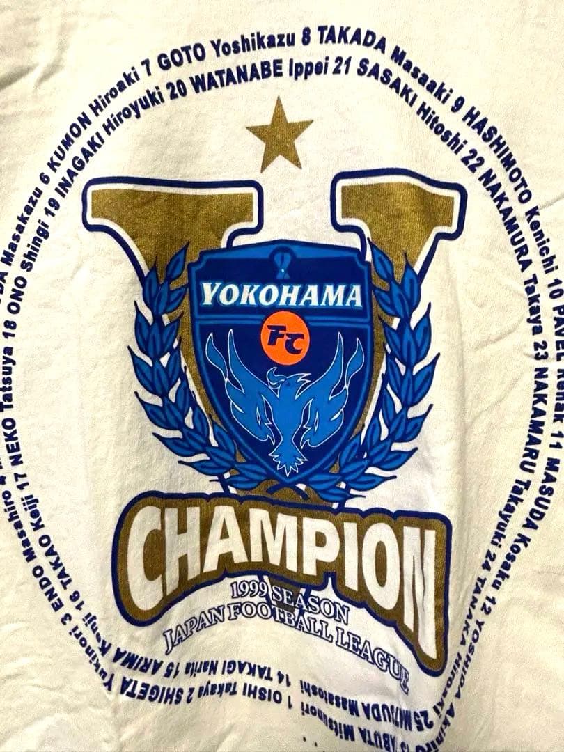 Yokohama FC 1999 チャンピオン Tシャツ　希少