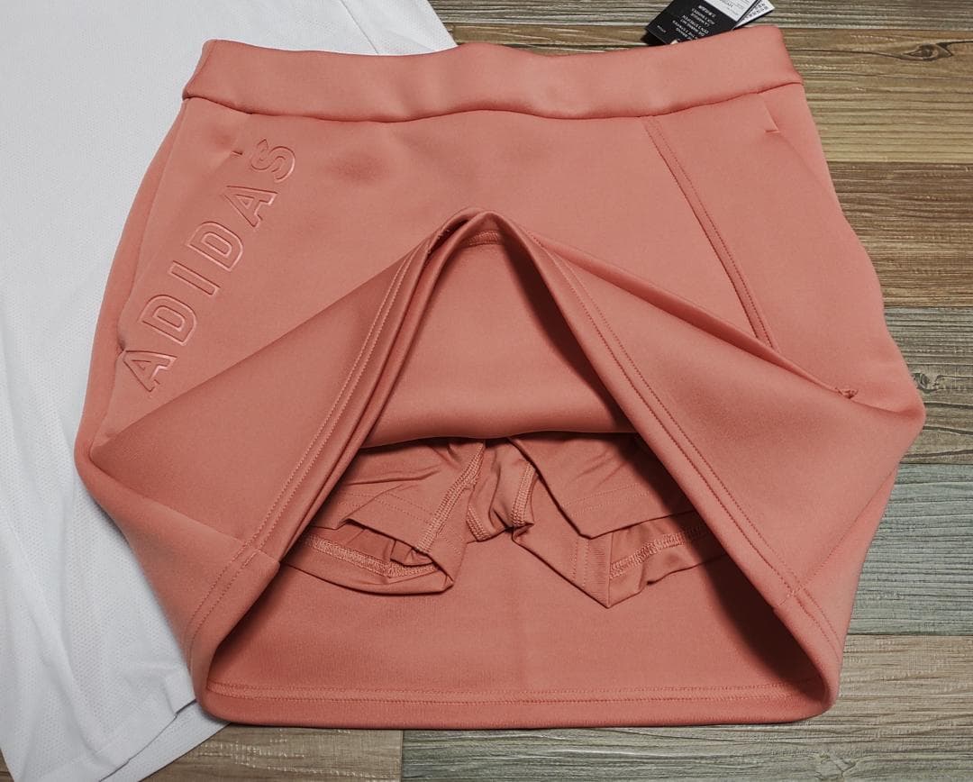 ⛳️adidasGOLF⭐ダンボールニット スカート＆モックシャツ セットアップ