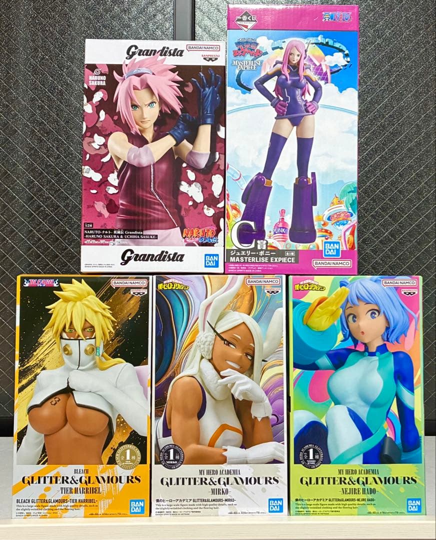 【人気アニメgirls figure 5種5体セット】 まとめ売り: