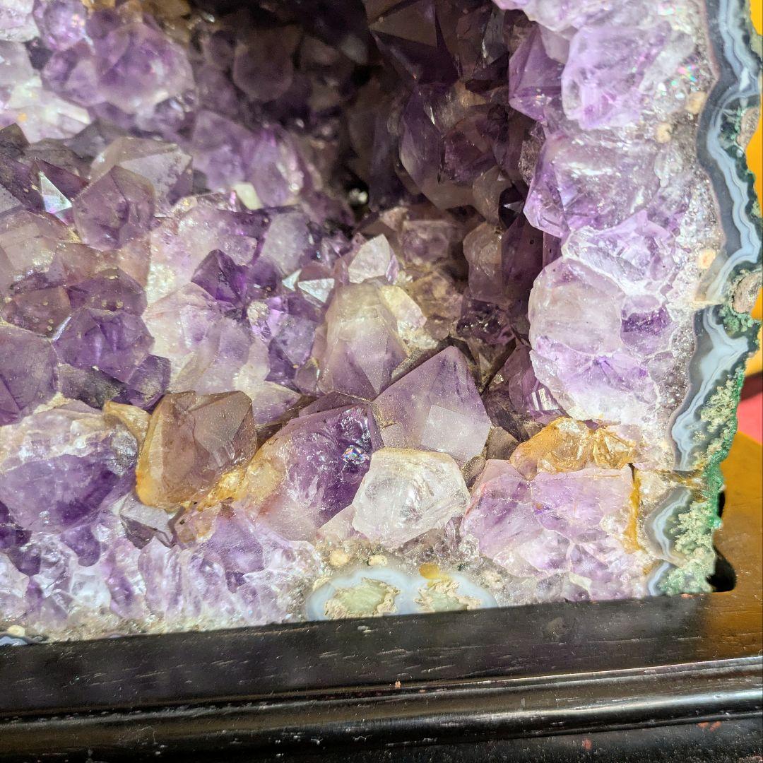 アメジストドーム 11.7㌔ 鑑賞石 観賞石 水石 盆石 天然石 鉱物 紫水晶