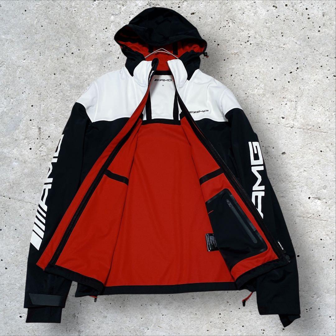 極美品✨メルセデスAMG 防水 ソフトシェル ジャケット L相当 マウンテン