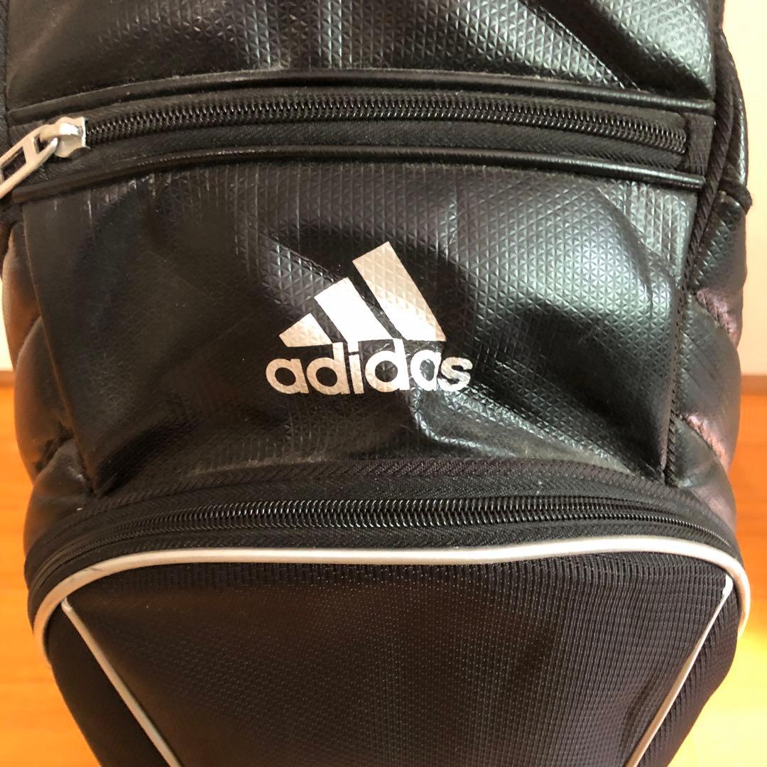 アディダス adidas キャディバッグ ブラック フード無し