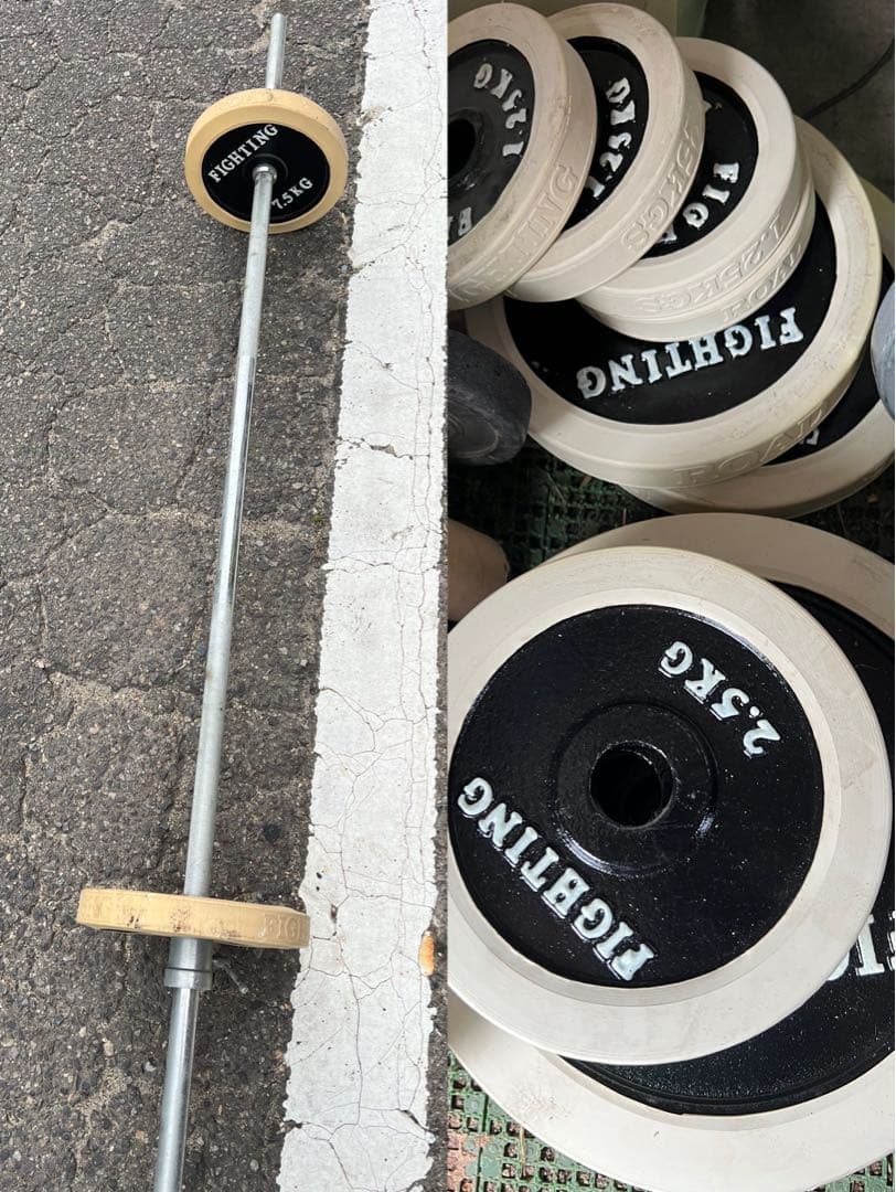 FIGHTING ダンベルシャフト 60kg