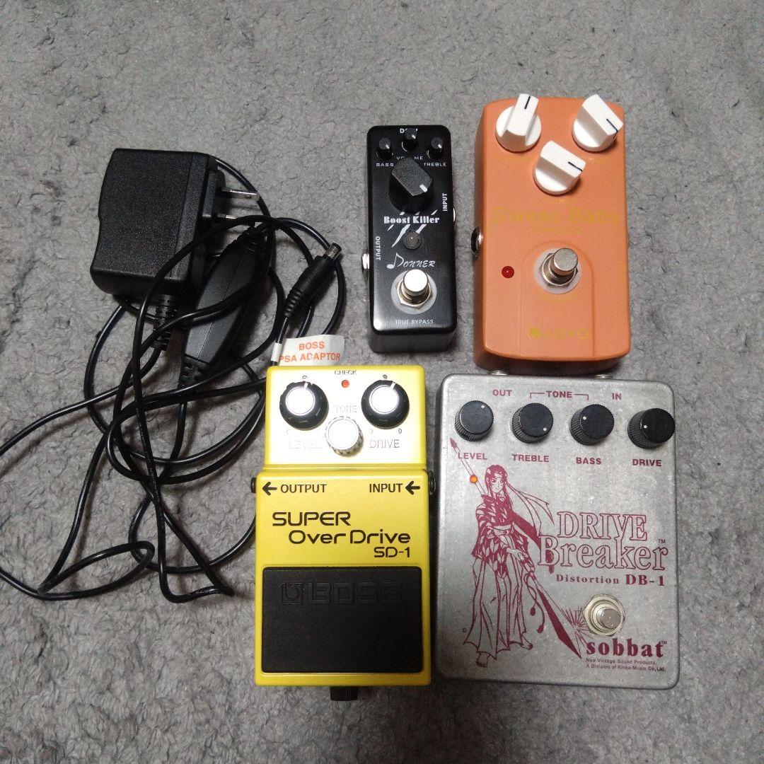 BOSS sobbat JOYO Donner ギターエフェクターまとめ売り