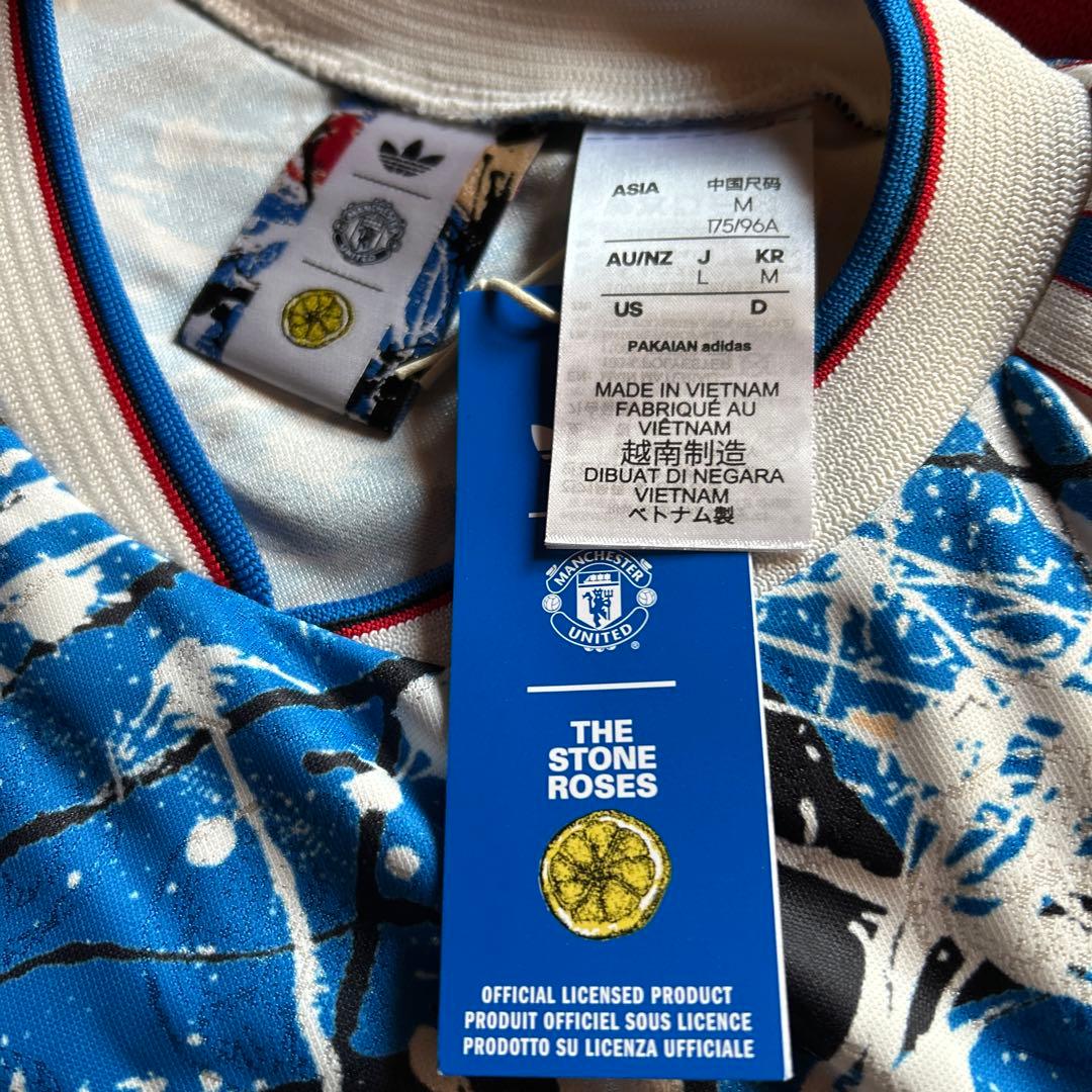 マンチェスターユナイテッド ストーンローゼス stone roses 未着用 L