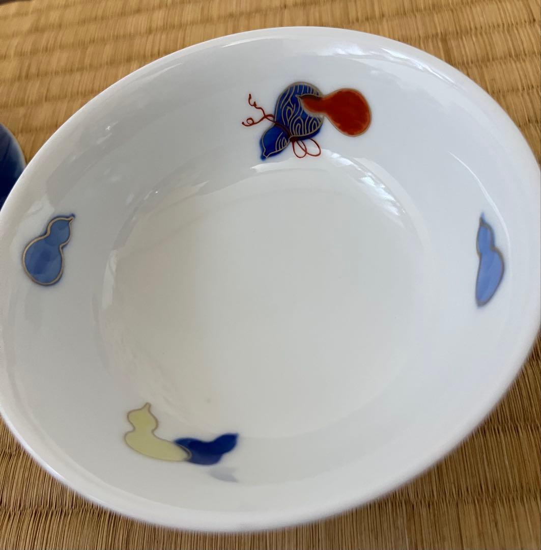 深川製磁飯碗2個セット