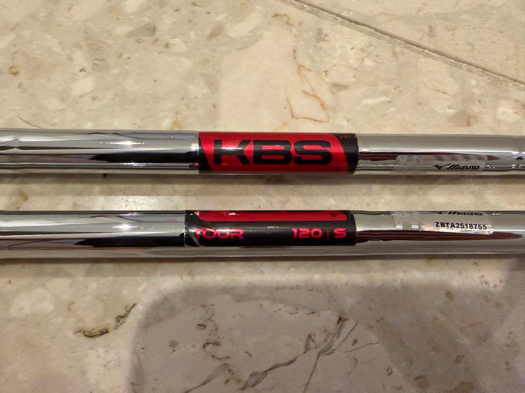 ユーティリティ用シャフト2本セット　KBS Tour 120 S
