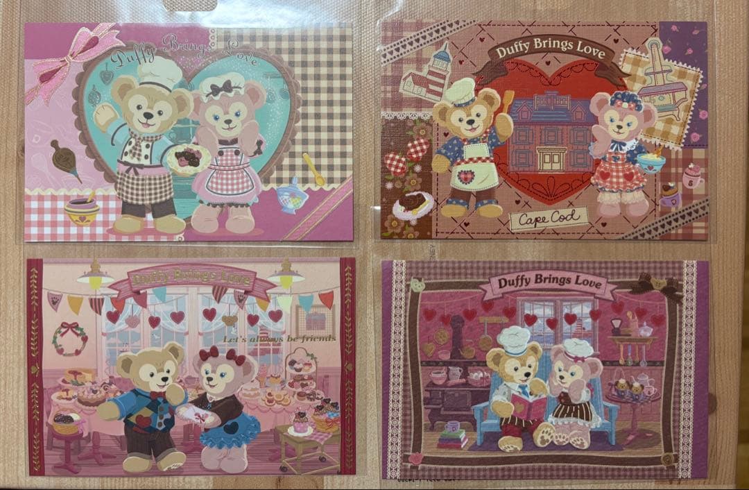 東京ディズニーシー　ダッフィー　ポストカード　24枚　激レア　duffy