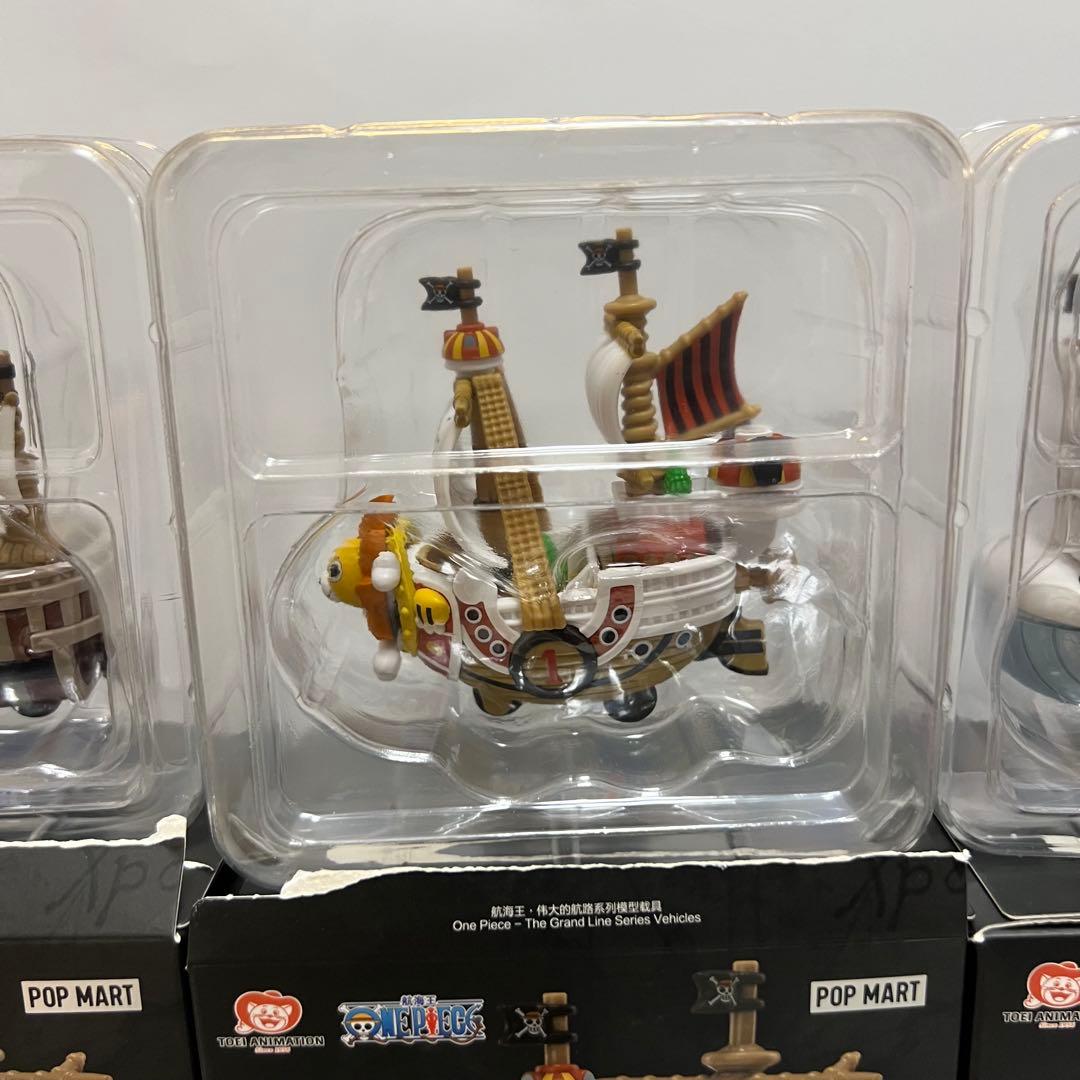 POPMART　ワンピース　船　フィギュア　サニー号　キッド海賊団　白ひげ海賊団
