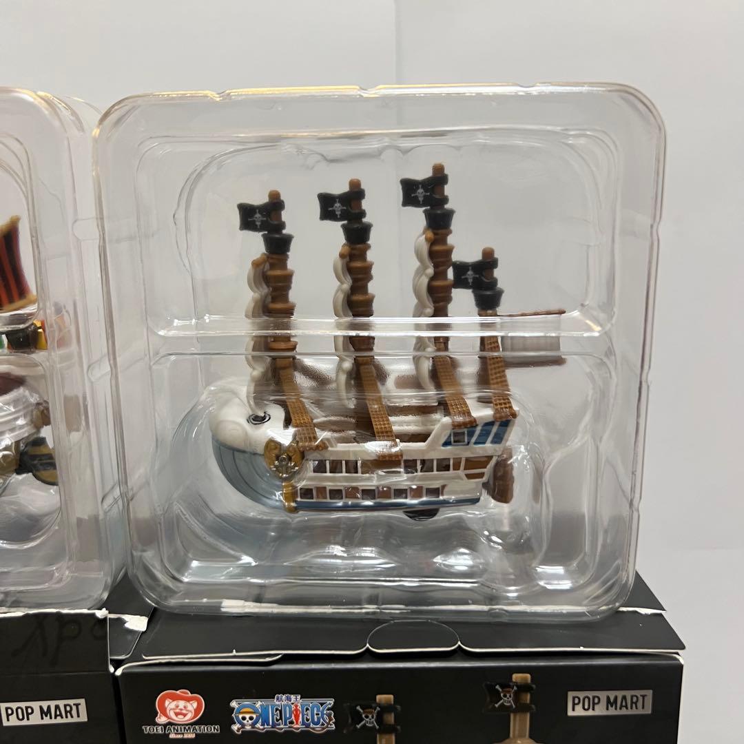 POPMART　ワンピース　船　フィギュア　サニー号　キッド海賊団　白ひげ海賊団