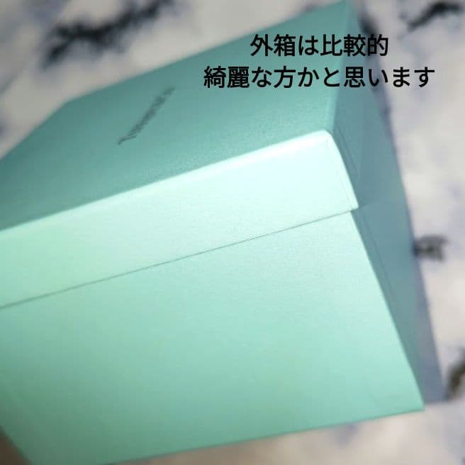 未使用品　ティファニーボンボニエール　TIFFANY小物入れ　陶磁器箱付き　地球