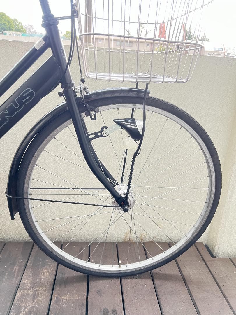 マグナスMAGNUS ２７インチ シティサイクル 黒(マットブラック)　引取専用