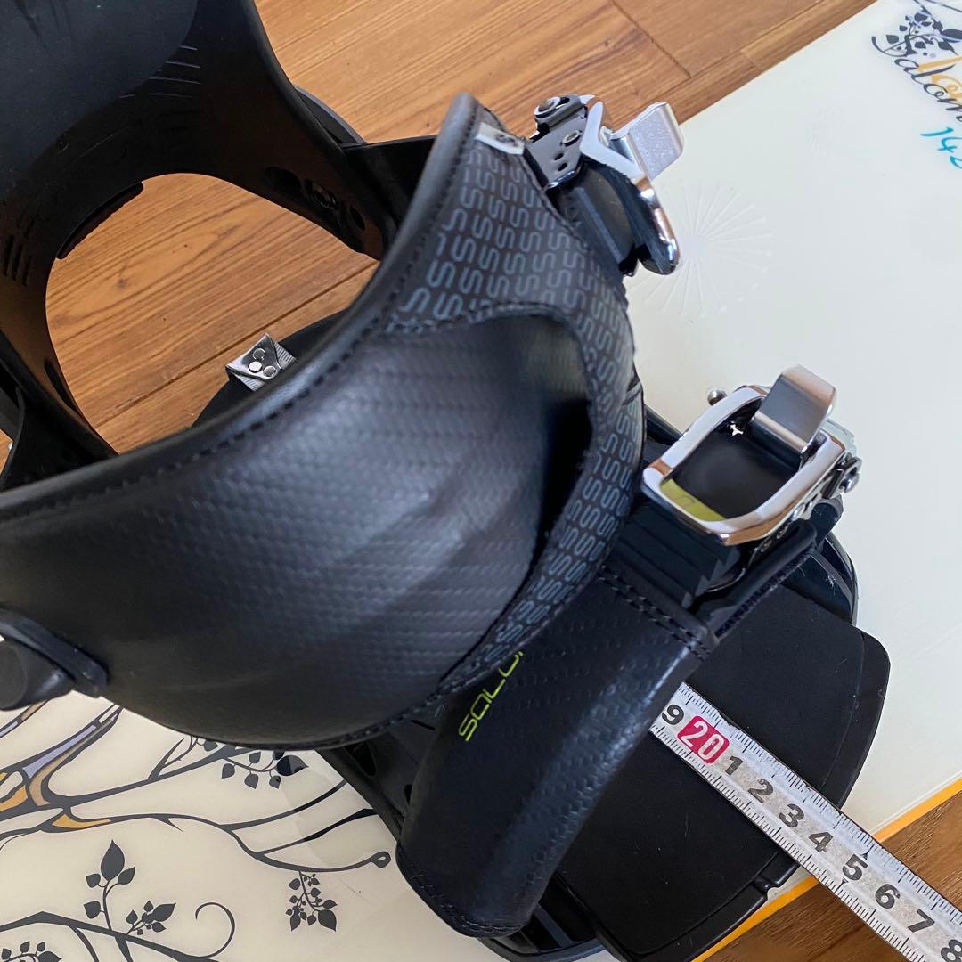 レディース スノボ3点セット サロモン ボード 142cm バイン ケース
