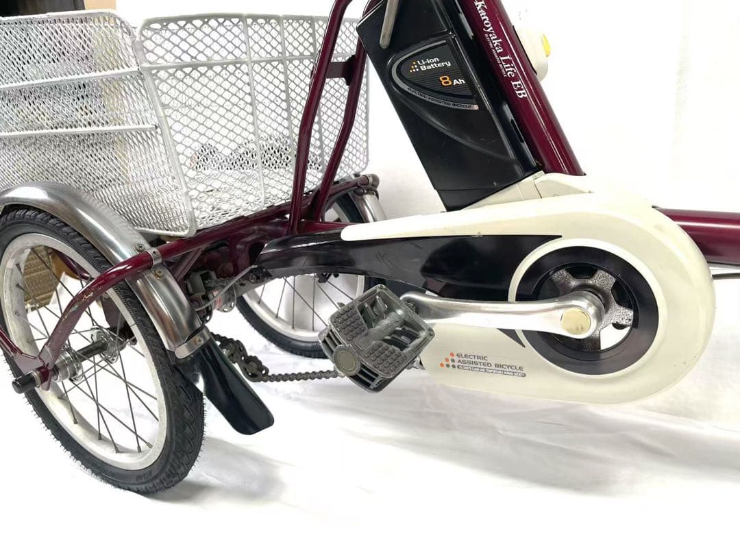 【即乘】送料無料Panasonic 電動三輪アシスト自転車 動作確認済