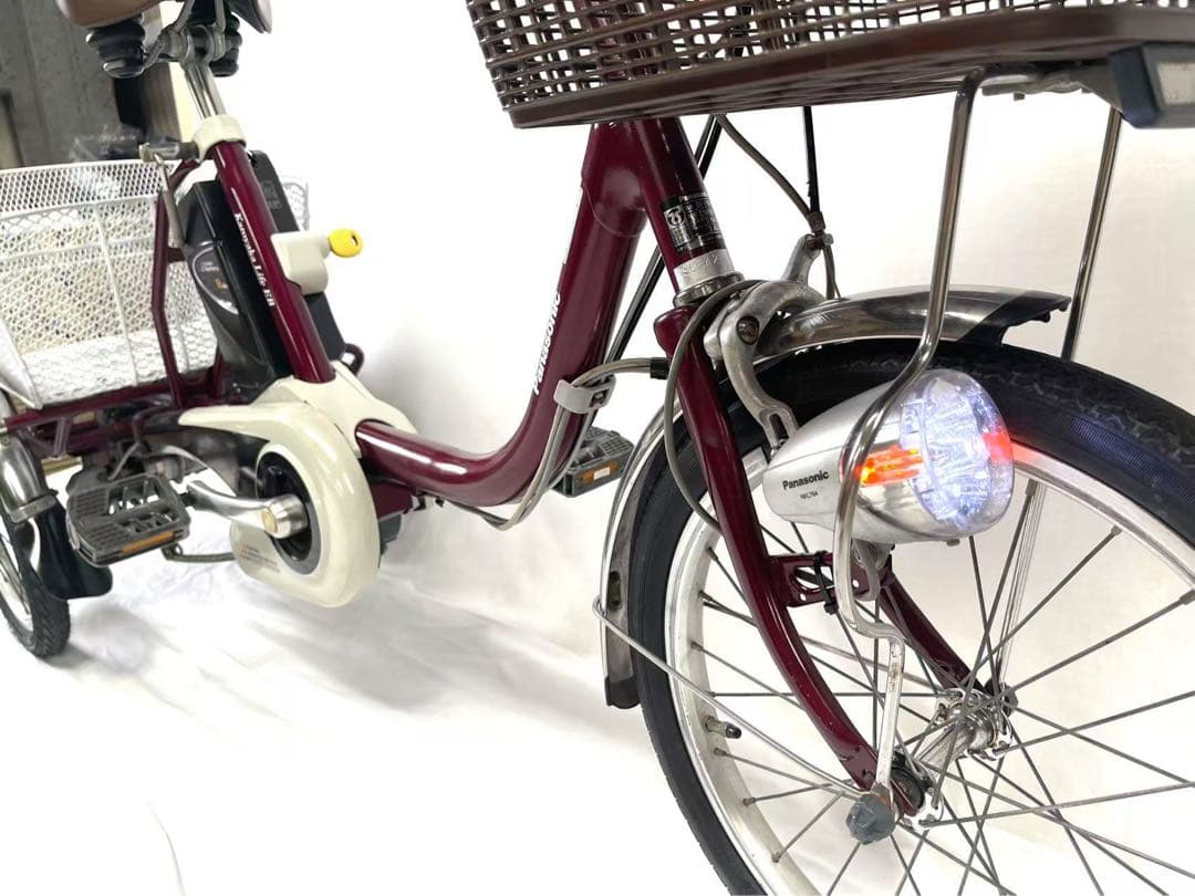 【即乘】送料無料Panasonic 電動三輪アシスト自転車 動作確認済