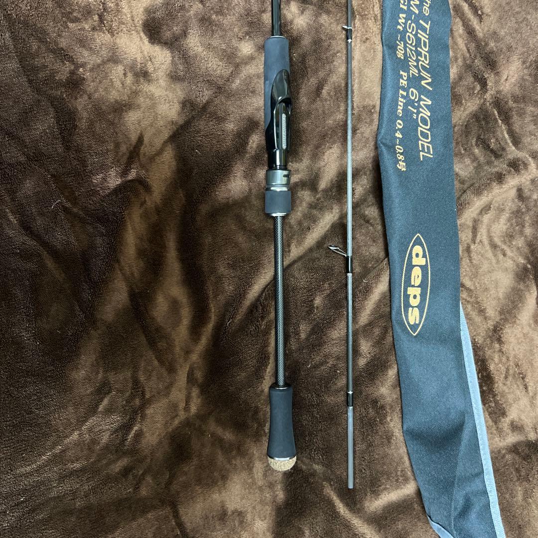 デプスTM-S612ML 6'1\" ティップラン　中古美品