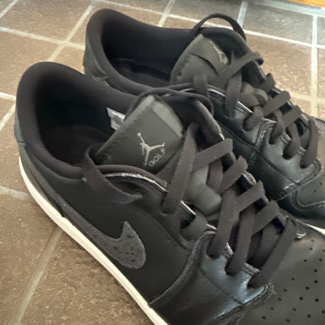 Nike Air Jordan 1LOWゴルフシューズ 黒