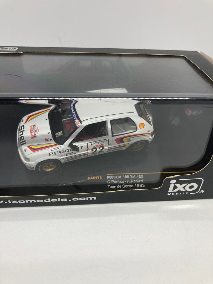 ixo プジョー106 Xsi 1993 1/43スケールミニカー