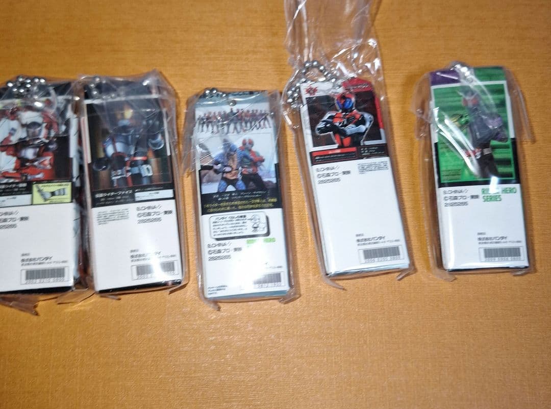 仮面ライダーソフビパッケージチャーム