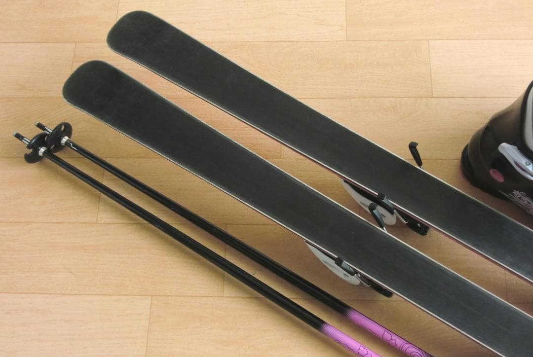 ■■送料無料■Hart■ジュニア用スキーフルセット■板146靴25■WAX済■■