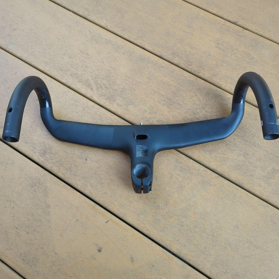 カーボン ステム一体ドロップハンドル 380mm