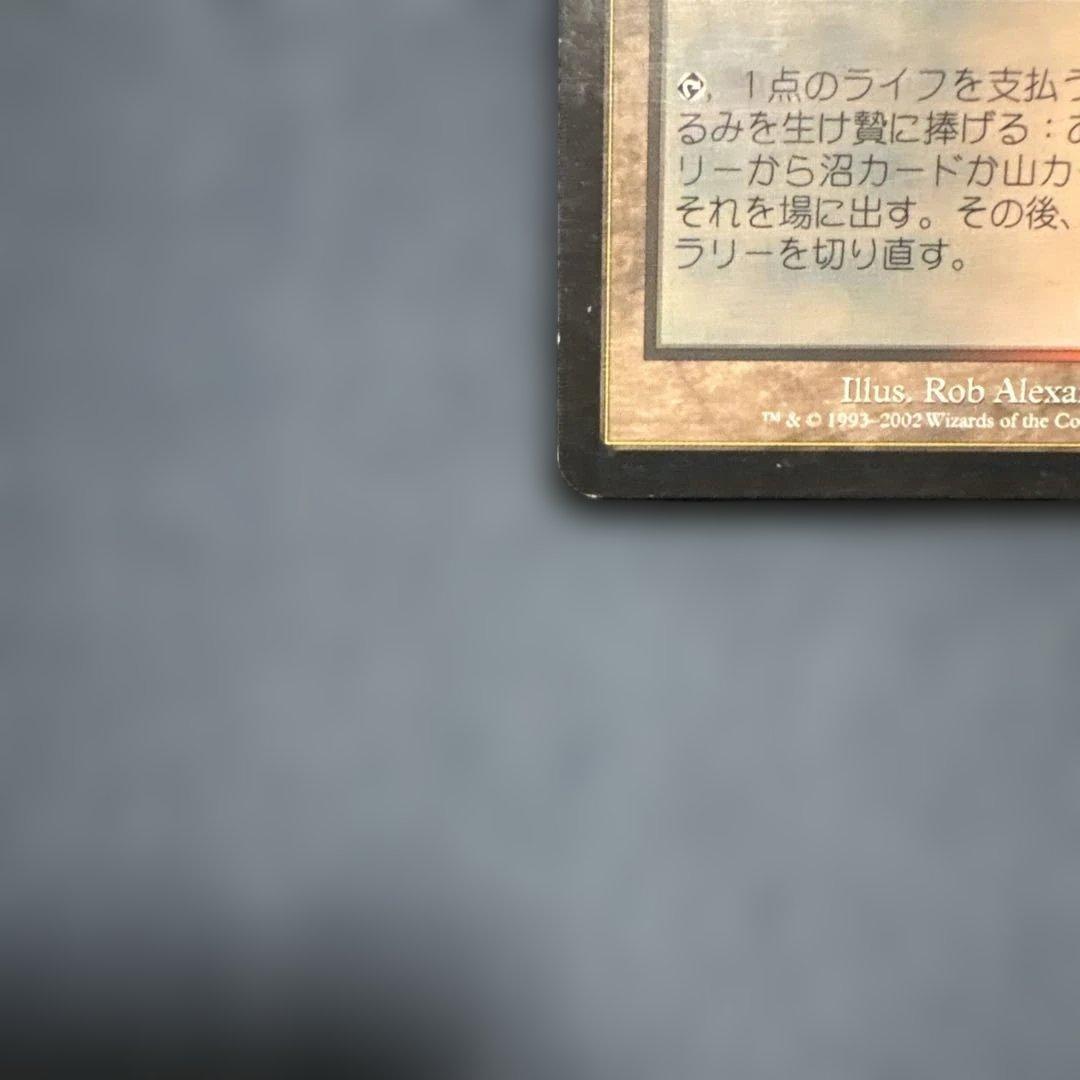 MTG 血染めのぬかるみ 日本語版１枚