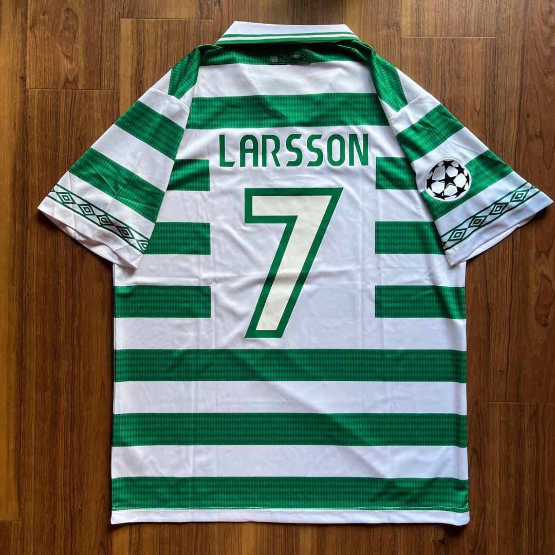 ウェア Celtic 1998/99  Uniform #7 LARSSON