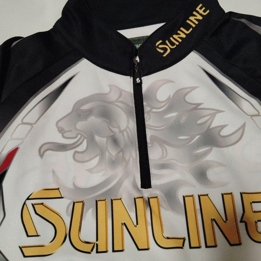 サンライン　SUNLINE　 ハーフジップ　ドライシャツ　長袖　Lサイズ