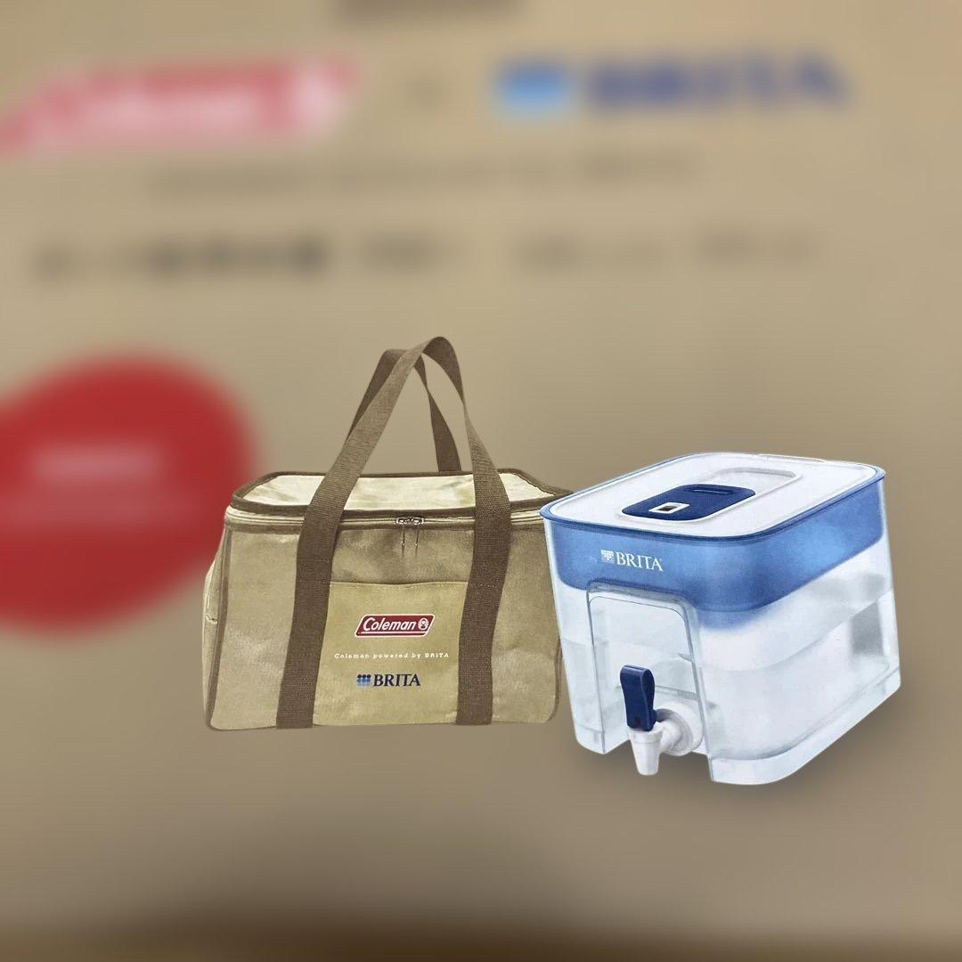 Coleman x BRITA タンク型浄水器 フロー